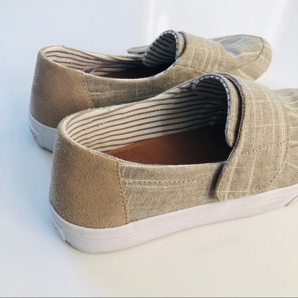 Toms Velcro Canvas Loafers 6.5 - Picture 5 of 5
